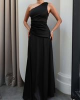 Lyra One-Shoulder Maxi Dress