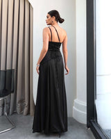 Lyra One-Shoulder Maxi Dress