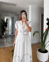 Marie Embroidered Set