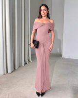 Marina Off-Shoulder Maxi Dress