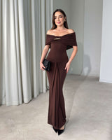 Marina Off-Shoulder Maxi Dress