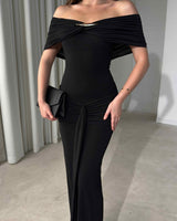 Marina Off-Shoulder Maxi Dress