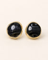 Midnight Strata Marbled Studs