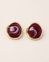 Midnight Strata Marbled Studs