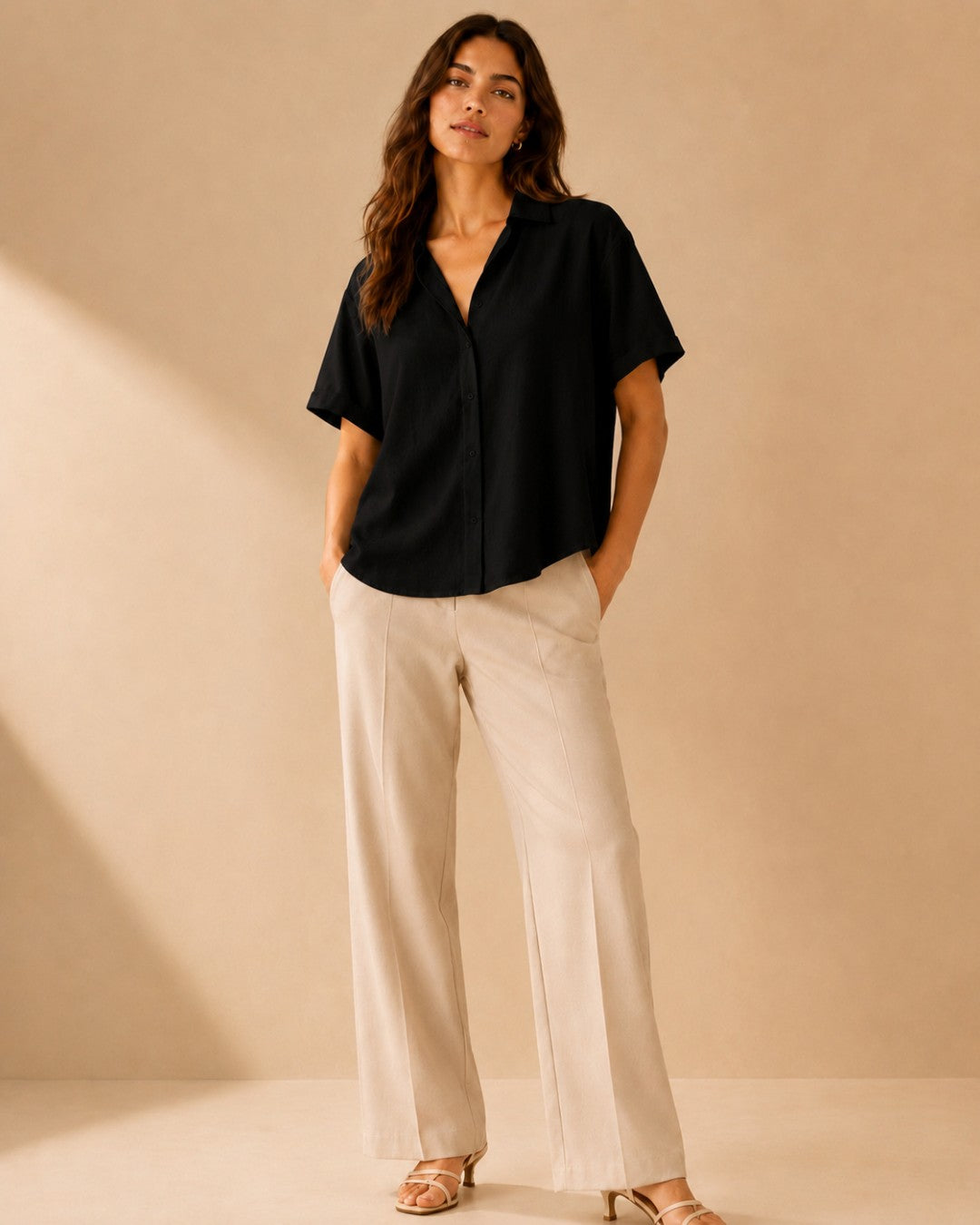 Minimal Button Shirt