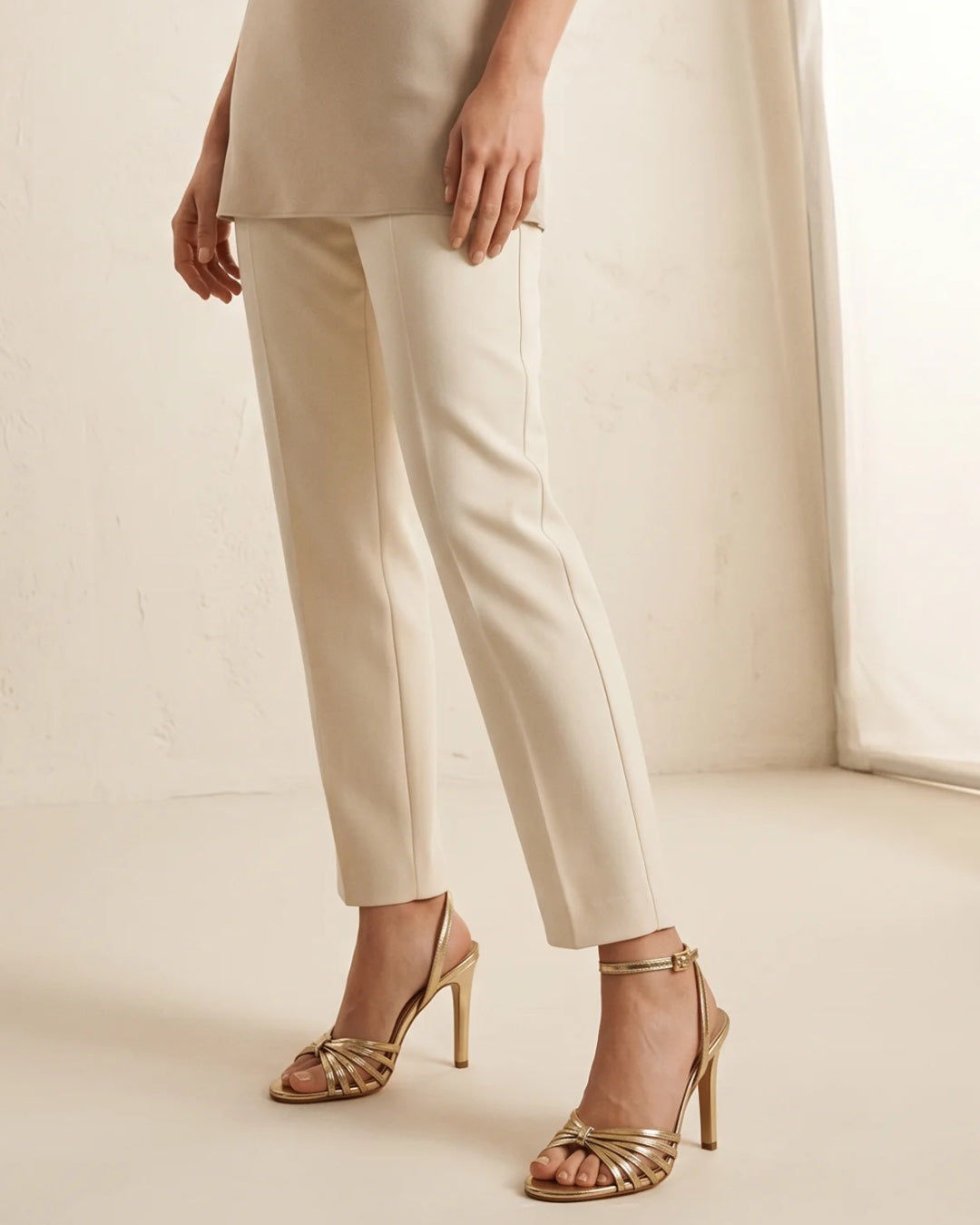 MNG Inspired Heeled Sandal