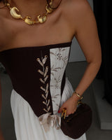 Mocha Enchanté Corset