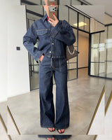 Modern Edge Denim Set