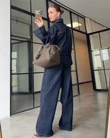 Modern Edge Denim Set