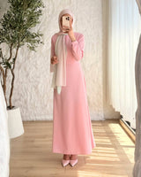Modest Cape Maxi Dress