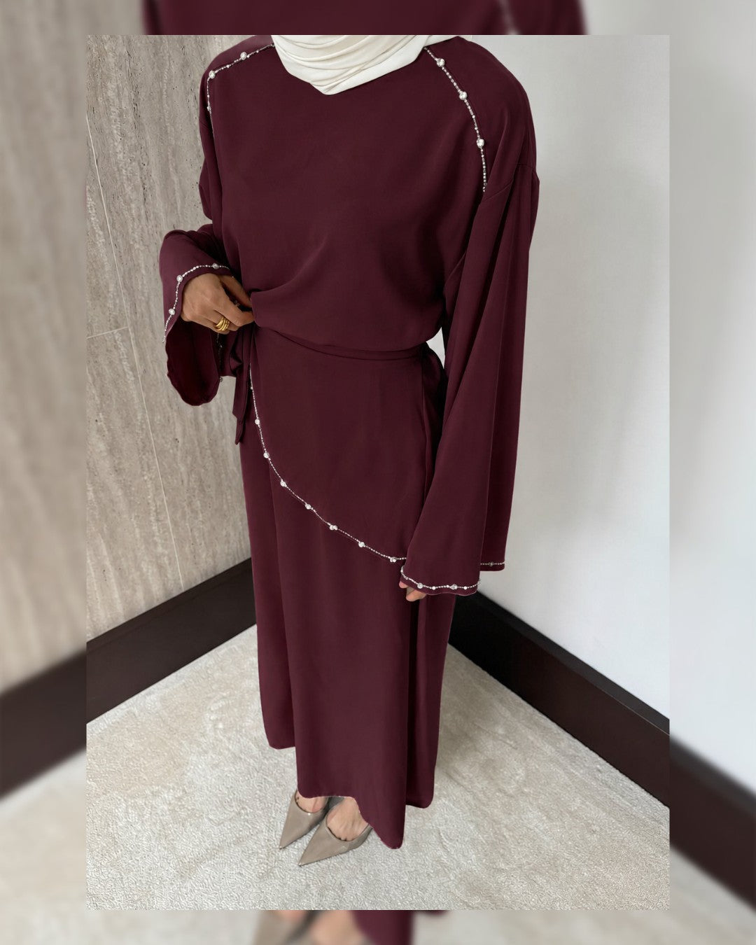 Modest Pearl Set