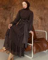 Modest Polka Dress
