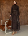 Modest Polka Dress