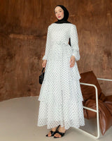 Modest Polka Dress