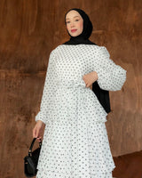 Modest Polka Dress