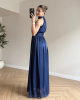 Muse Halter Maxi Dress