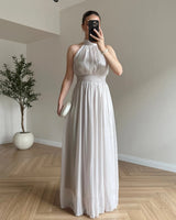 Muse Halter Maxi Dress