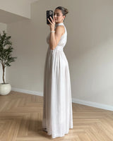 Muse Halter Maxi Dress