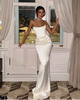 Muse Satin Gown Dress