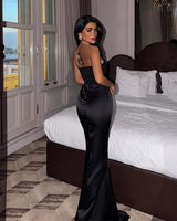 Muse Satin Gown Dress