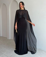 Noir Éclipse Gown