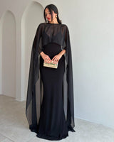 Noir Éclipse Gown