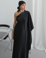 Noir Silk Dress