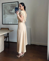 Off-Shoulder Asymmetric Dress
