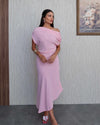 Off-Shoulder Asymmetric Dress