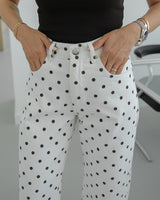 Old Money Polka Denim
