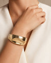 Ondine Wave Gold Cuff