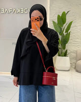 Oversized Split Sweatshirt