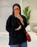 Oversized Split Sweatshirt