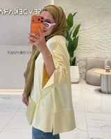 Oversized Split Sweatshirt