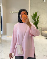 Oversized Split Sweatshirt