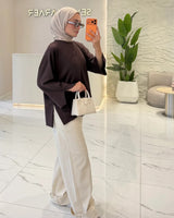 Oversized Split Sweatshirt