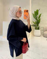 Oversized Split Sweatshirt