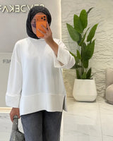 Oversized Split Sweatshirt