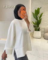 Oversized Split Sweatshirt