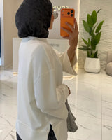 Oversized Split Sweatshirt