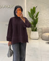Oversized Split Sweatshirt