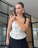 Parisian Bow Corset Top