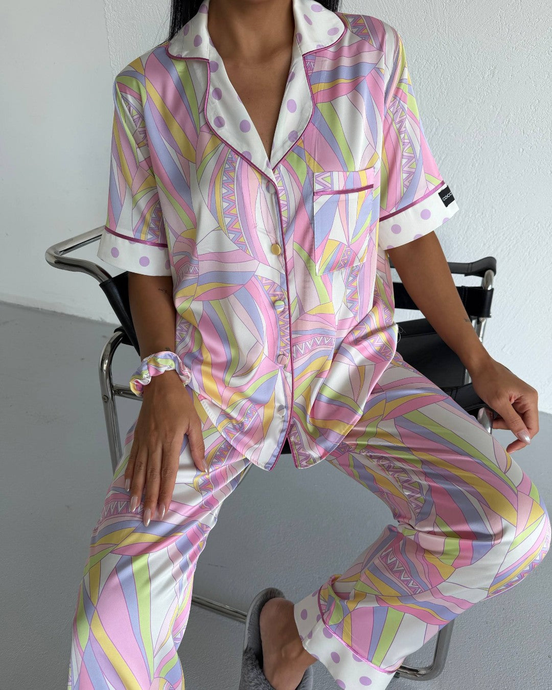 Pastel Mirage Pajama Set