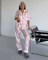 Pastel Mirage Pajama Set