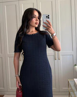 Pearl Knitted Maxi Dress