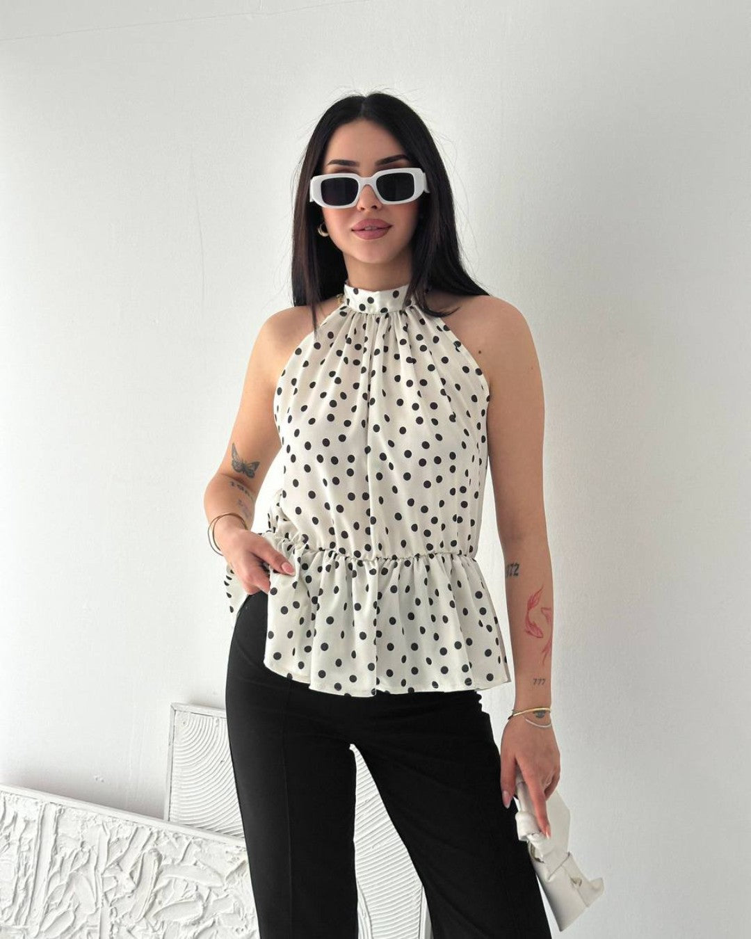 Polka Allure Halter