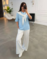 Polka Dot Relaxed Set