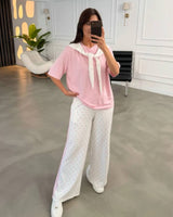 Polka Dot Relaxed Set