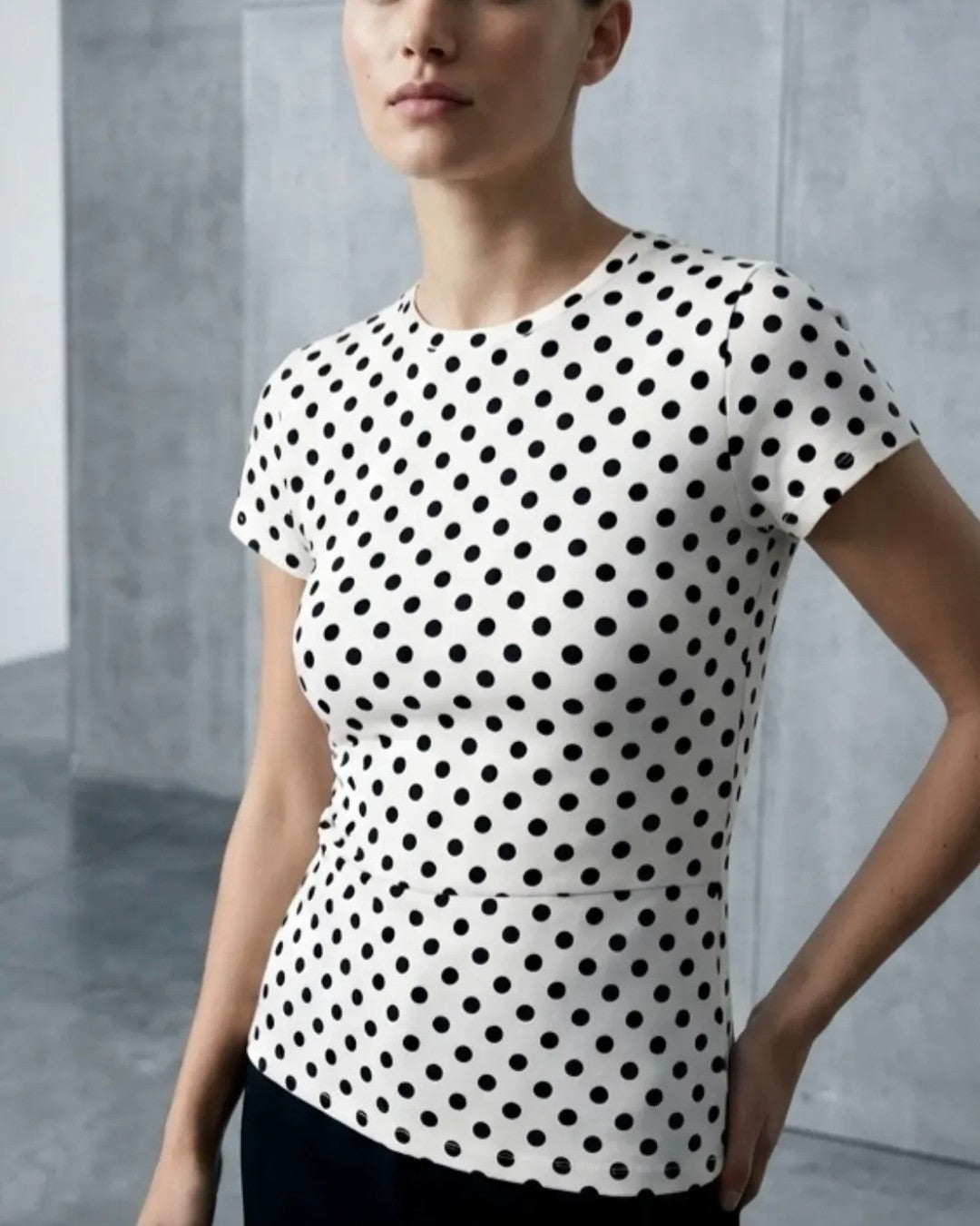 Polka Fit Tee