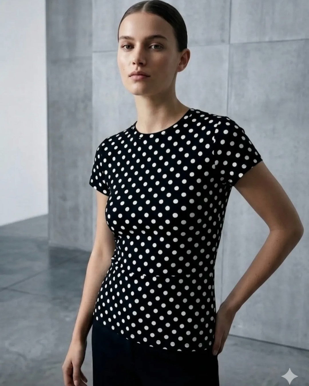 Polka Fit Tee